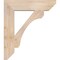 Ekena Millwork Legacy Slat Smooth Bracket, Douglas Fir, 5 1/2"W x 28"D x 32"H BKT06X28X32LEC06SDF - alternate 2
